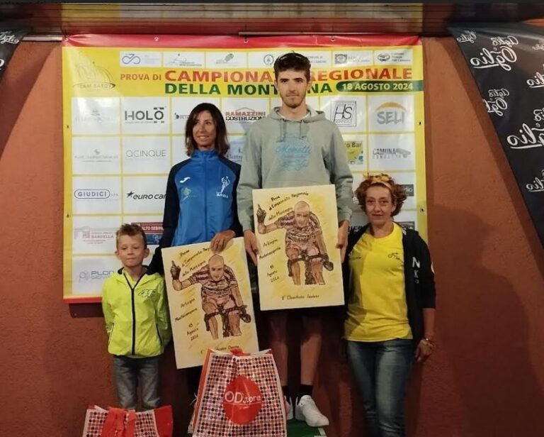 AMATORI. IL TROFEO DELLO SCALATORE IN CIMA A MONTECAMPIONE DOVE MATTEO TESTA VINCE LA GARA ASSOLUTA DAVANTI A FREDDI E CAIATI